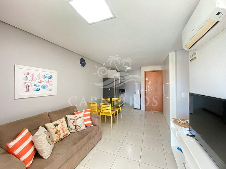 Flat 1 Quarto no Carneiros Beach Resort (C19-E)