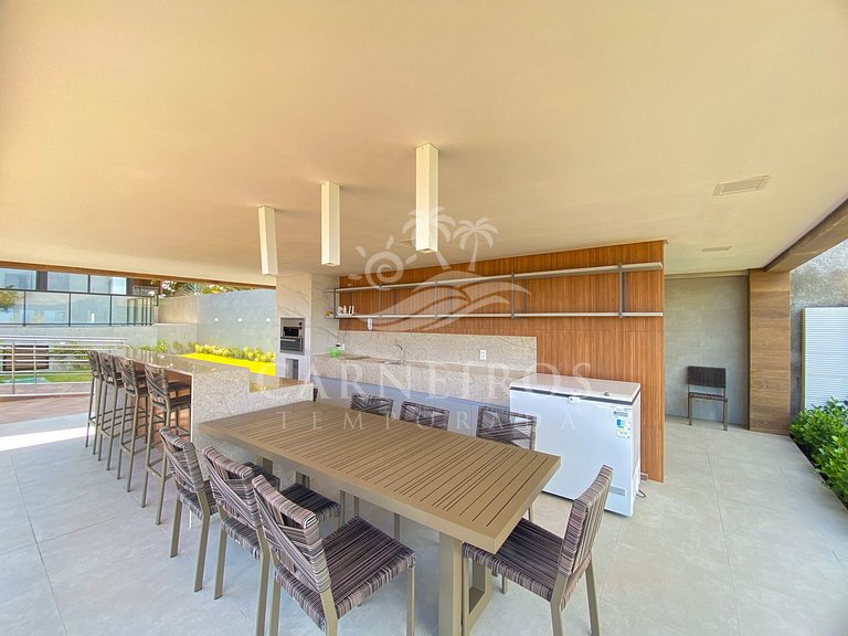 Flat com Piscina Privativa - Mirante de Porto (A0)