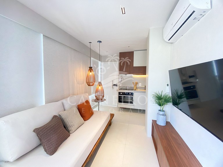 Flat 1 Quarto Piscina Privativa - Mirante de Porto (A2)