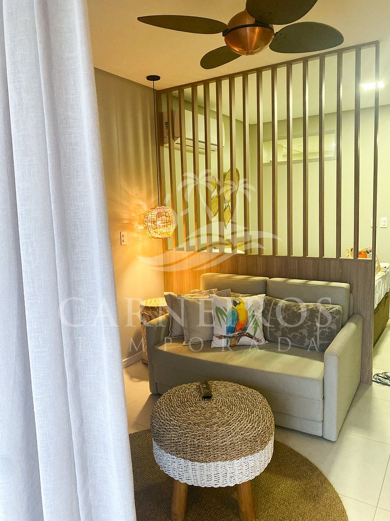Flat 1 Quarto - Eco Resort Praia dos Carneiros (A21-1)