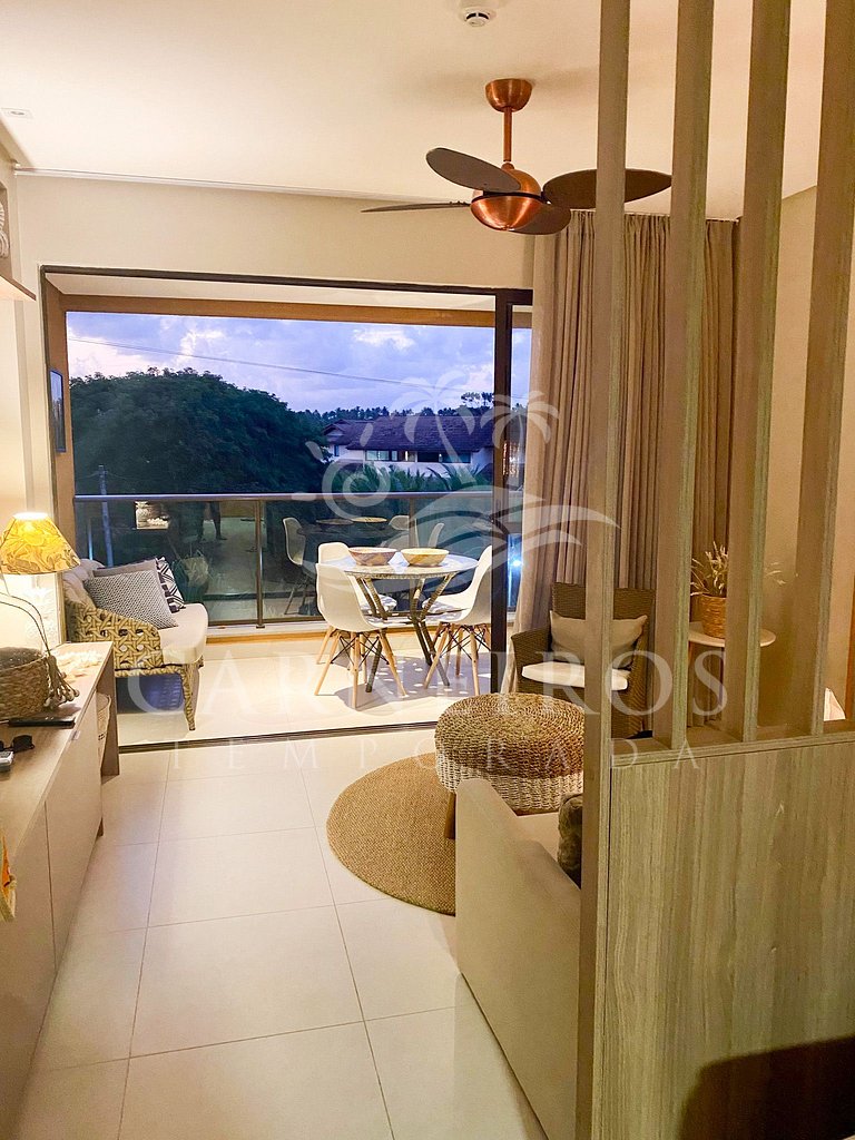 Flat 1 Quarto - Eco Resort Praia dos Carneiros (A21-1)
