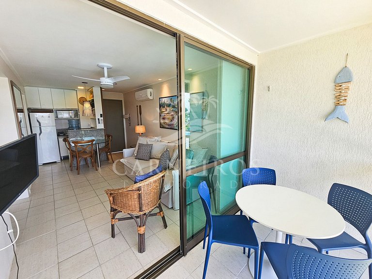 Flat 2 quartos - Beach Class Muro Alto (B303)