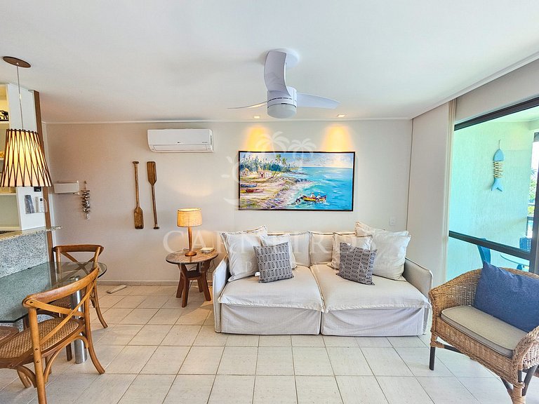 Flat 2 quartos - Beach Class Muro Alto (B303)