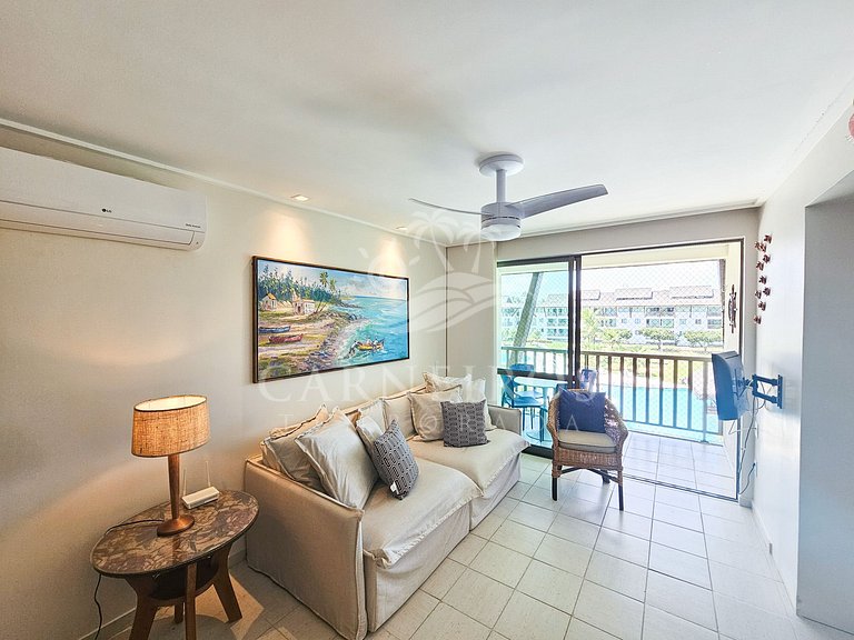 Flat 2 quartos - Beach Class Muro Alto (B303)