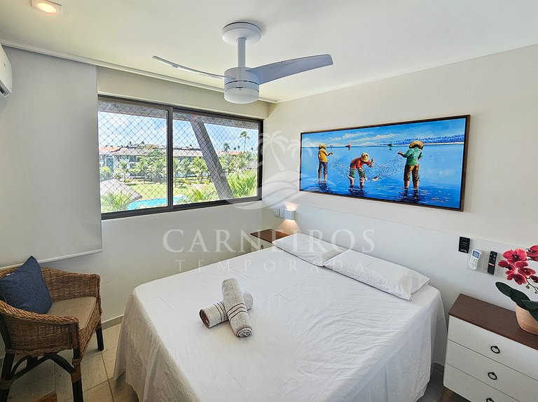 Flat 2 quartos - Beach Class Muro Alto (B303)