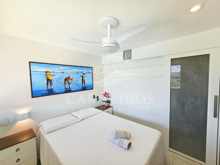 Flat 2 quartos - Beach Class Muro Alto (B303)