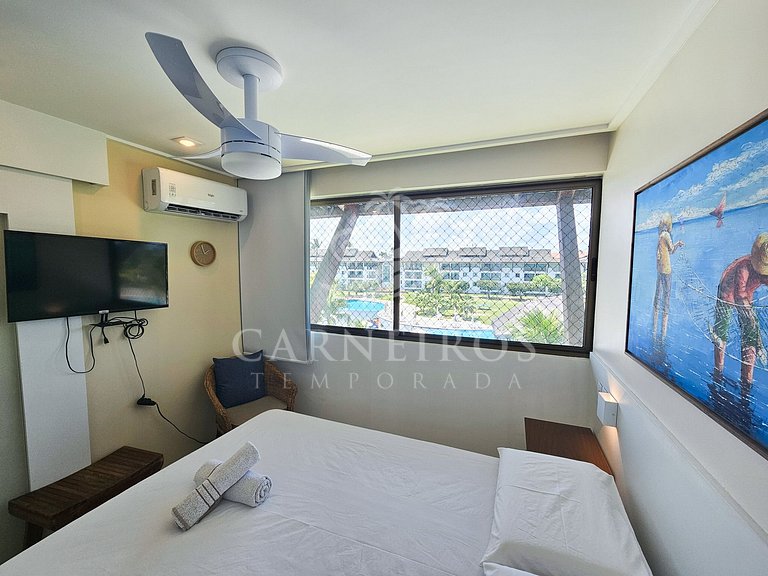 Flat 2 quartos - Beach Class Muro Alto (B303)