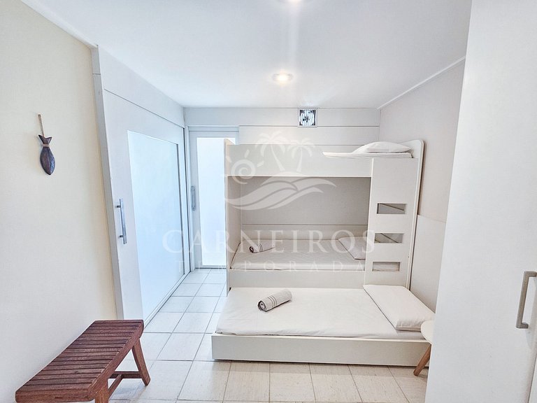 Flat 2 quartos - Beach Class Muro Alto (B303)