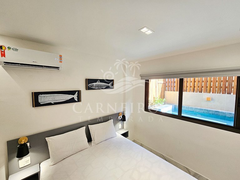 Flat com Piscina Privativa - Mirante de Porto (A0)