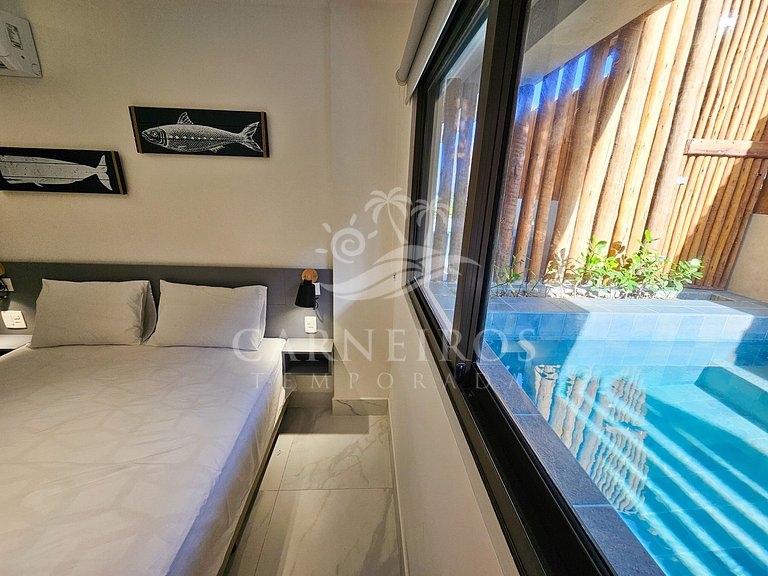 Flat com Piscina Privativa - Mirante de Porto (A0)
