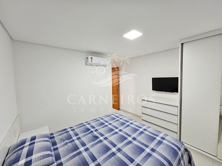 Flat 2 Quartos - Carneiros Beach Resort (C03-1)