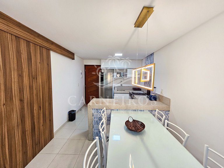Flat 2 Quartos - Carneiros Beach Resort (C03-1)