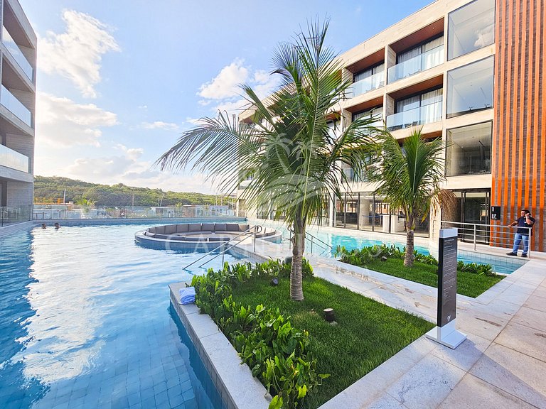 Flat 1 Quarto no Por Alto Resort