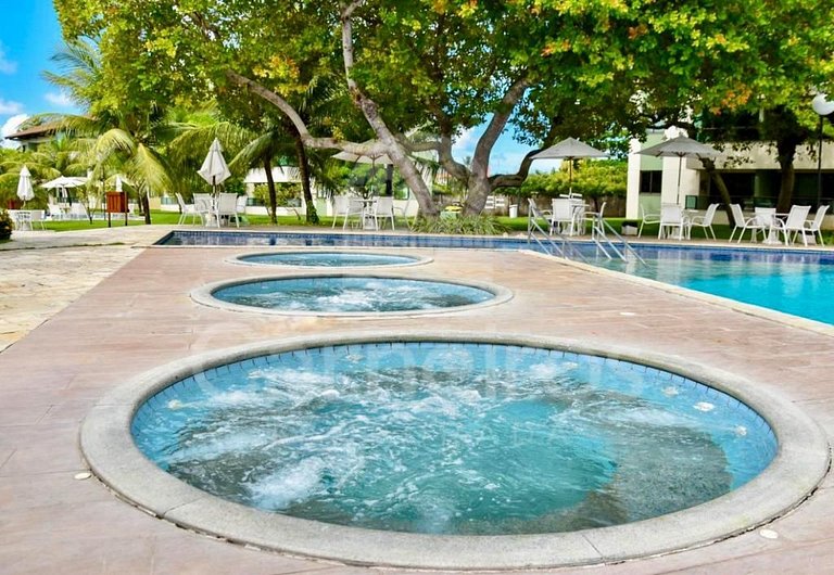 Flat 2 Quartos - Carneiros Beach Resort (C03-3)