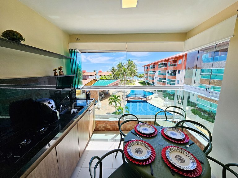 02 Quartos no Porto Cayman Residence (B02-1)