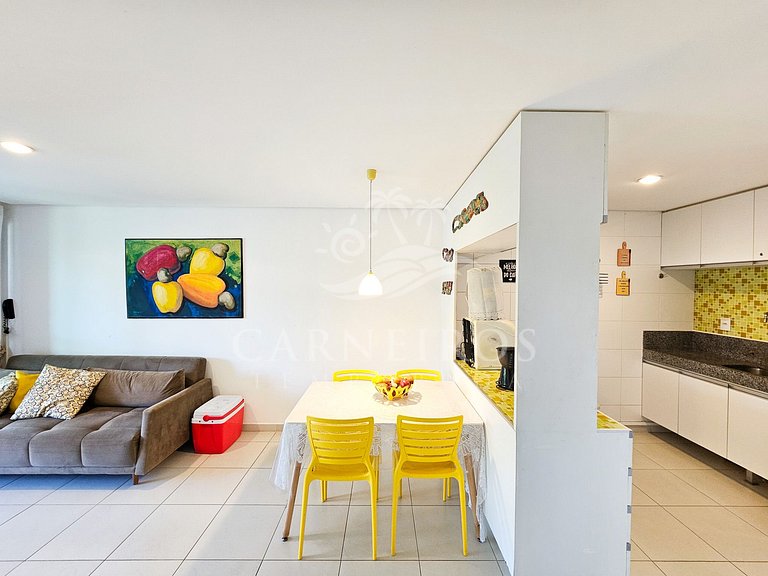 Flat 02 Quartos - Carneiros Beach Resort (B08-2)