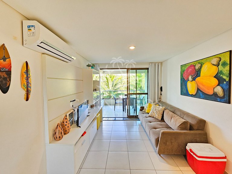 Flat 02 Quartos - Carneiros Beach Resort (B08-2)