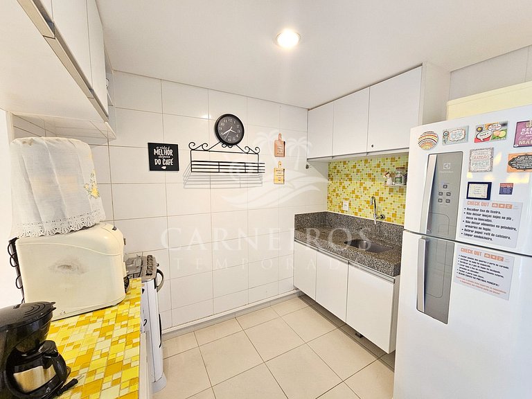 Flat 02 Quartos - Carneiros Beach Resort (B08-2)