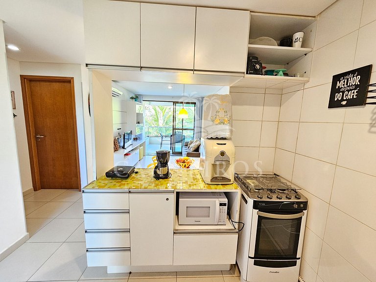 Flat 02 Quartos - Carneiros Beach Resort (B08-2)