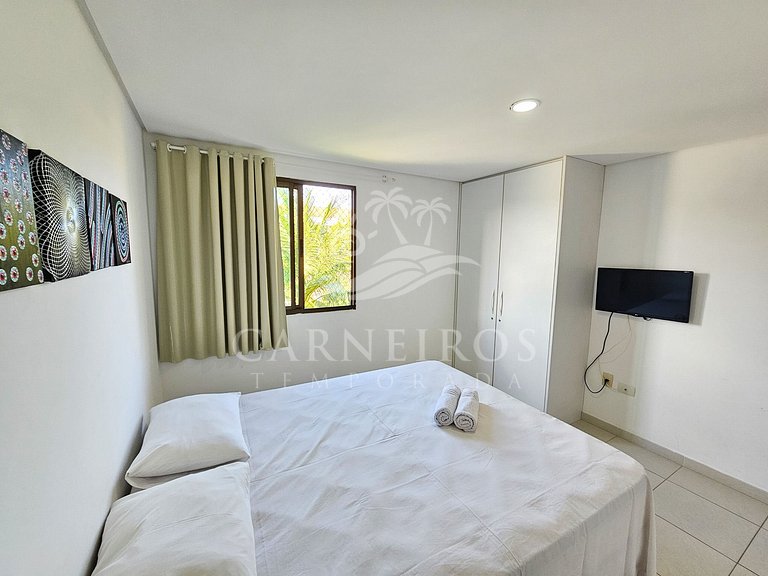 Flat 02 Quartos - Carneiros Beach Resort (B08-2)