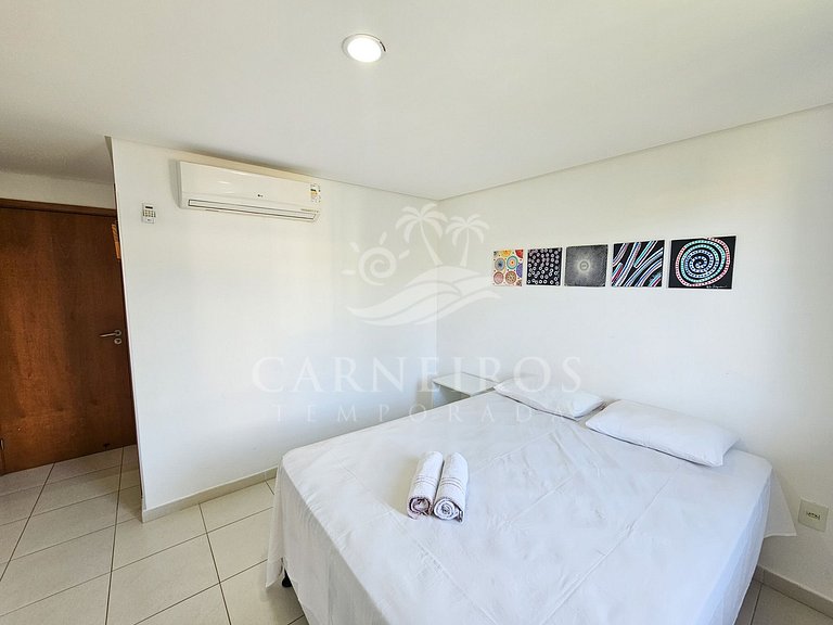 Flat 02 Quartos - Carneiros Beach Resort (B08-2)