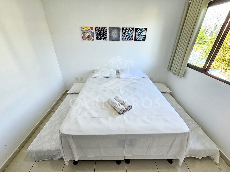 Flat 02 Quartos - Carneiros Beach Resort (B08-2)