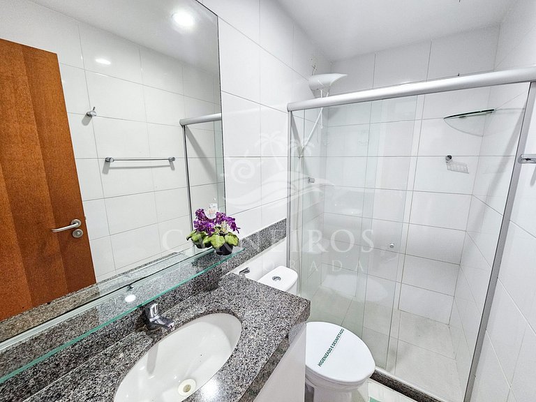 Flat 02 Quartos - Carneiros Beach Resort (B08-2)