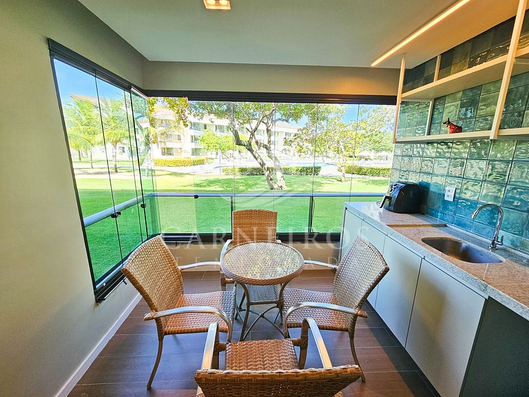 Flat 2 Quartos no Carneiros Beach Resort (A02-3)