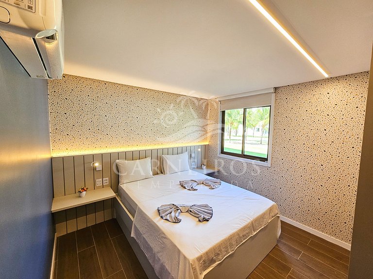Flat 2 Quartos no Carneiros Beach Resort (A02-3)