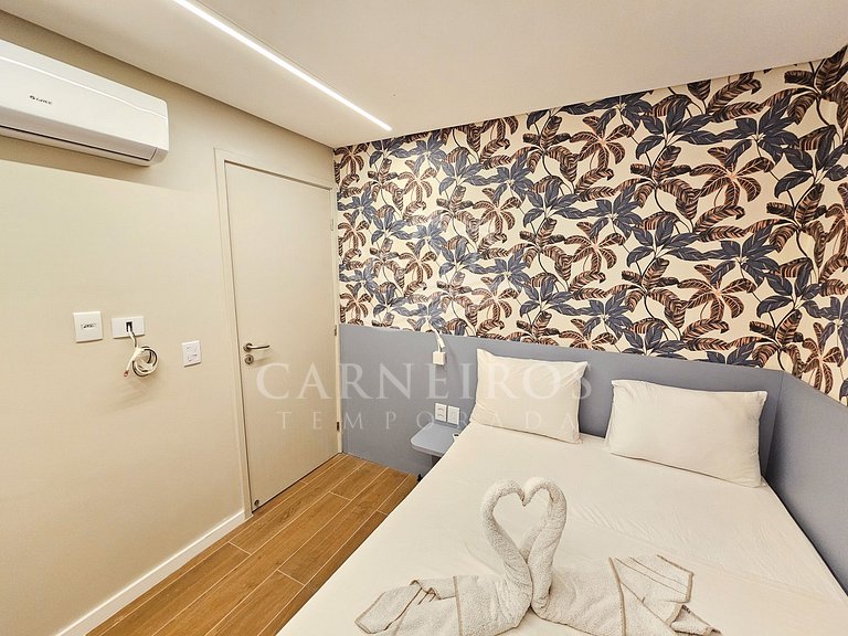 Flat 2 Quartos no Carneiros Beach Resort (A02-3)