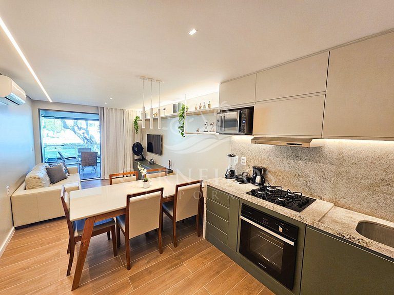 Flat 2 Quartos no Carneiros Beach Resort (A02-3)