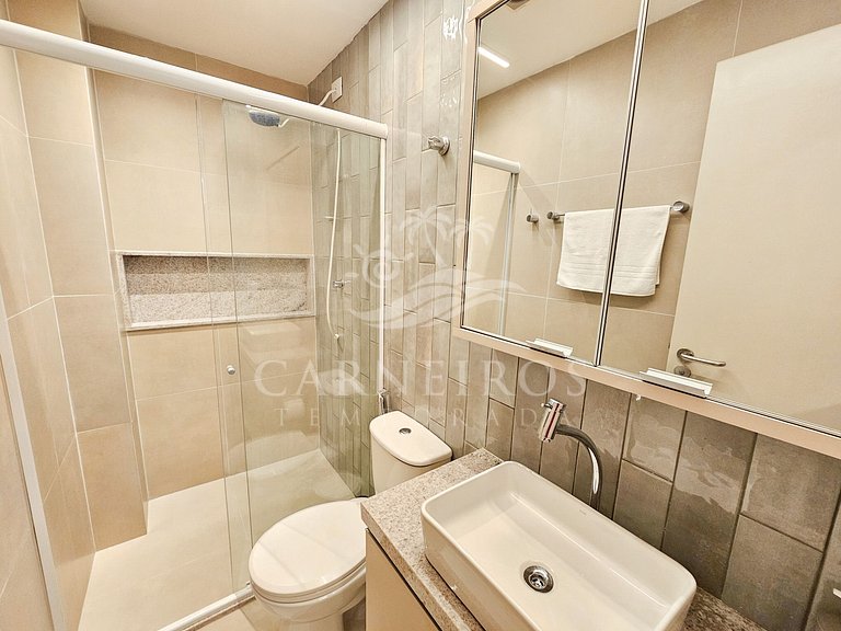 Flat 2 Quartos no Carneiros Beach Resort (A02-3)