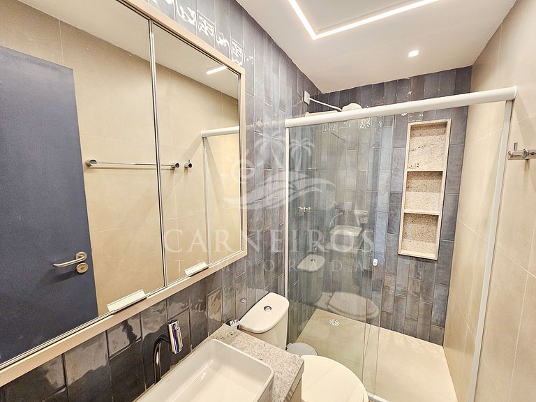 Flat 2 Quartos no Carneiros Beach Resort (A02-3)