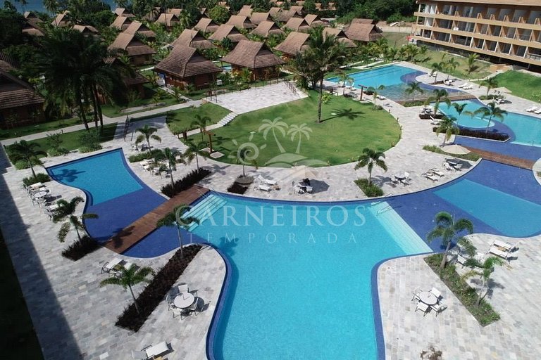 Apartamento 01 Quarto no Eco Resort - Ao lado da igrejinha