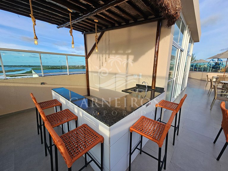 Studio no Eco Resort Mirage Residence - Porto de Galinhas