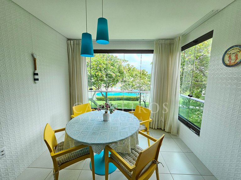 Flat Vista Piscina 02 Quartos - Carneiros Beach Resort (B01-