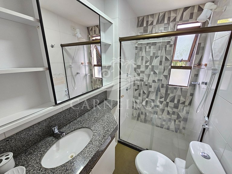Flat Vista Piscina 02 Quartos - Carneiros Beach Resort (B01-