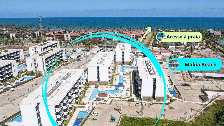 01 Quarto no Makia Beach - Porto de Galinhas (X23-4)