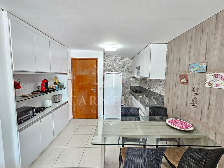 Flat 1 Quarto no Carneiros Beach Resort (A18-4)