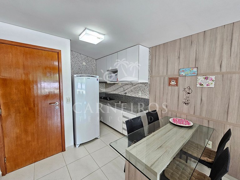 Flat 1 Quarto no Carneiros Beach Resort (A18-4)