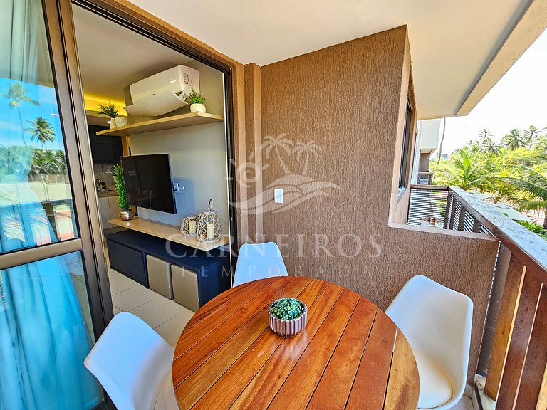 Flat 2 Quartos no Cupe Beach Living (A03)