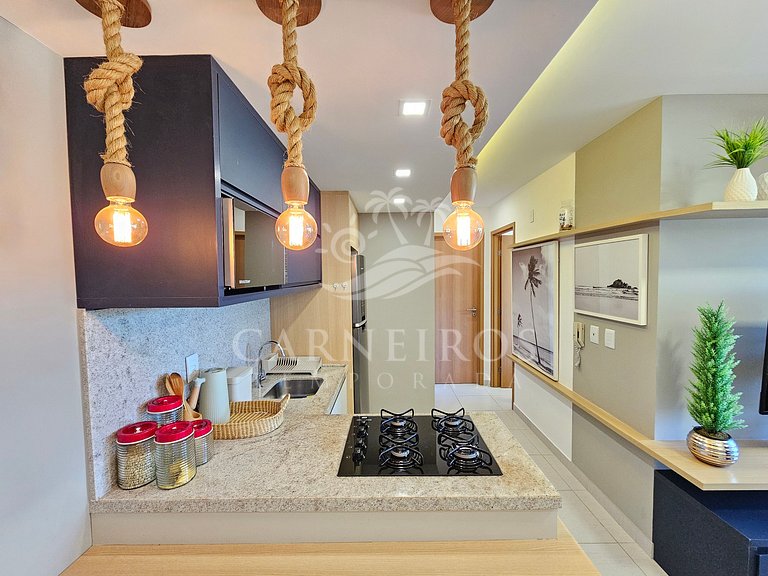 Flat 2 Quartos no Cupe Beach Living (A03)