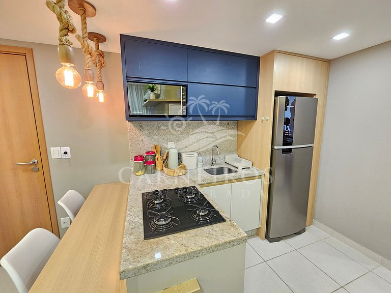 Flat 2 Quartos no Cupe Beach Living (A03)