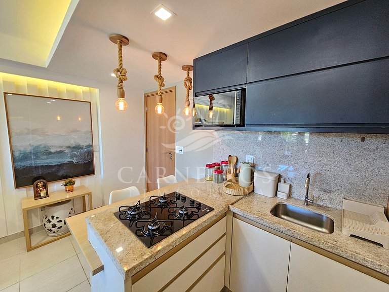 Flat 2 Quartos no Cupe Beach Living (A03)