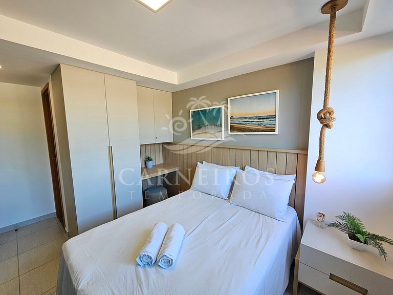 Flat 2 Quartos no Cupe Beach Living (A03)