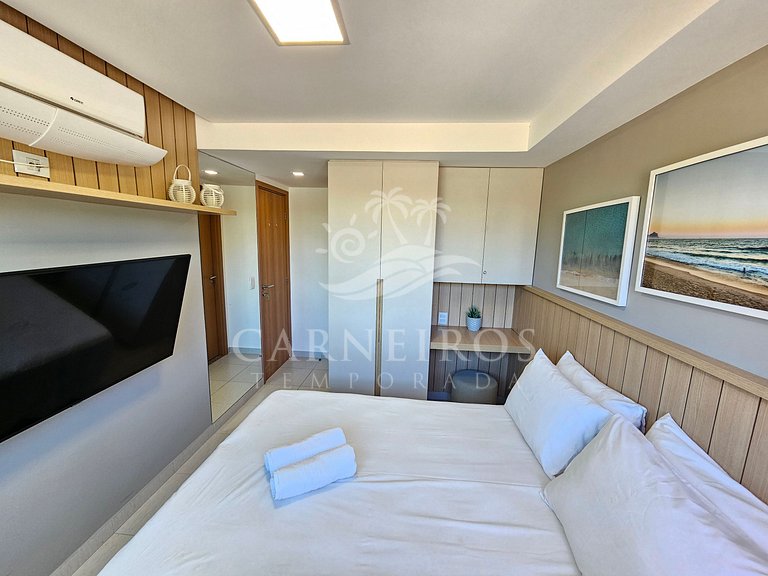 Flat 2 Quartos no Cupe Beach Living (A03)