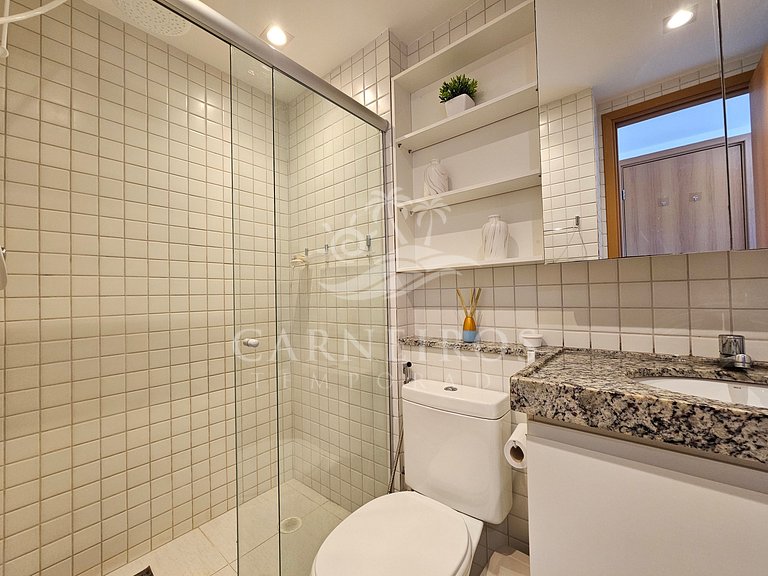 Flat 2 Quartos no Cupe Beach Living (A03)