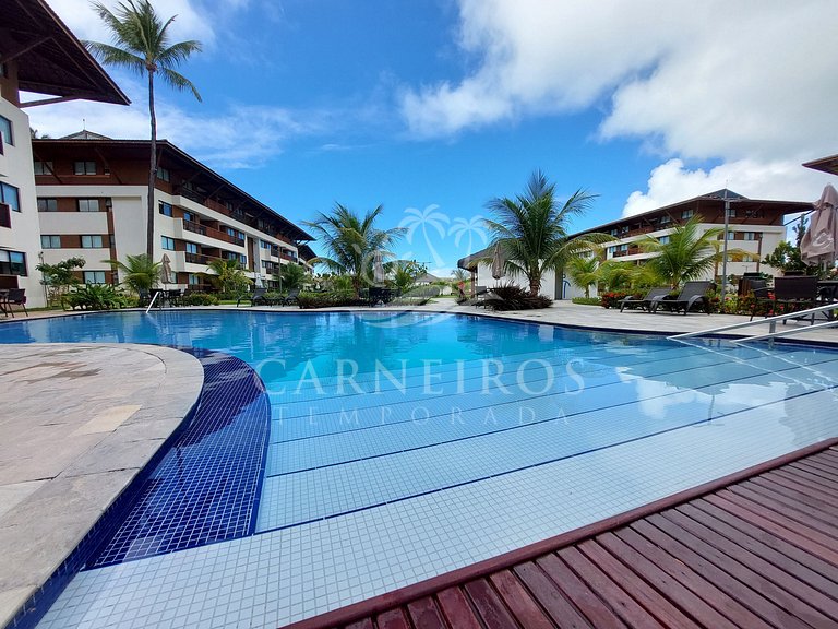 Flat 2 Quartos no Cupe Beach Living (A03)