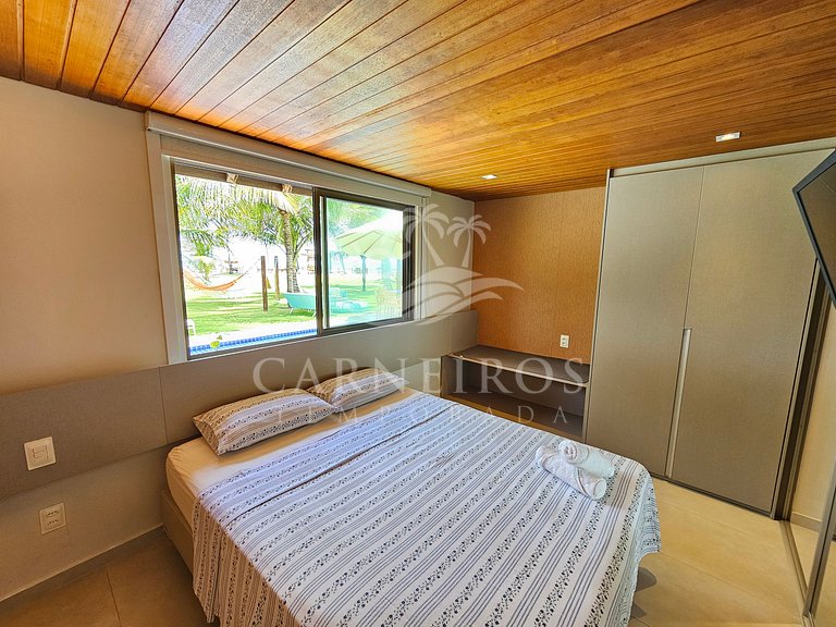 Bangalô Luxo - Piscina Privativa à Beira Mar (X3)