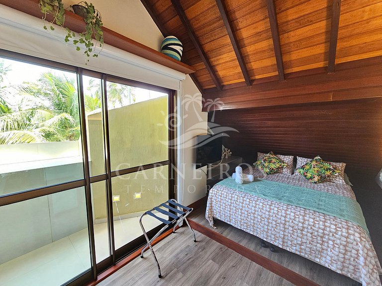 Bangalô Luxo - Piscina Privativa à Beira Mar (X3)